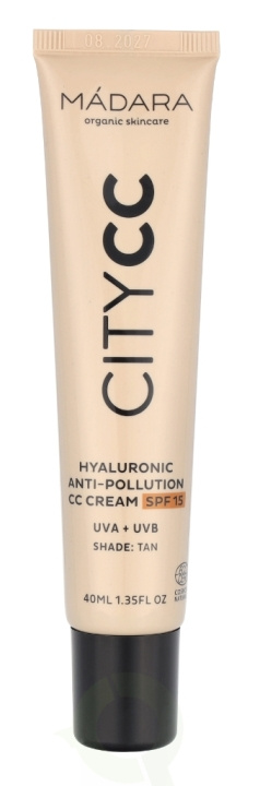 Madara Citycc Anti-Pollution Hyaluronic Cream CC SPF 40 ml 15 Tan i gruppen HELSE OG SKJØNNHET / Hudpleie / Ansikt / Dagkrem hos TP E-commerce Nordic AB (D28277)