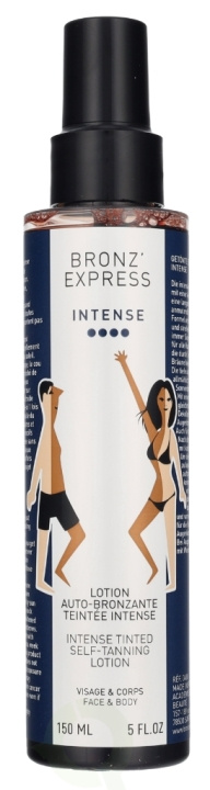 Academie Bronz\'Express Intense Tinted Self-Tanning Lotion 150 ml i gruppen HELSE OG SKJØNNHET / Hudpleie / Soling / Brun uten sol hos TP E-commerce Nordic AB (D28287)