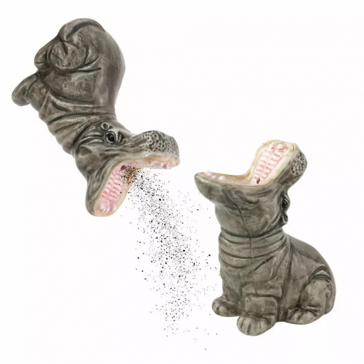 Donkey Hungry Hippos salt- og peppersett i gruppen HJEM, HUS OG HAGE / Kjøkkenutstyr / Saltkverner og pepperkverner hos TP E-commerce Nordic AB (D28360)