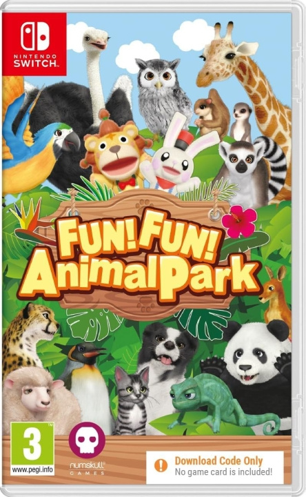 Numskull MORO! FUN! Animal Park (kode i eske) i gruppen Elektronikk / TV-spill & tilbehør / Nintendo Switch hos TP E-commerce Nordic AB (D28369)
