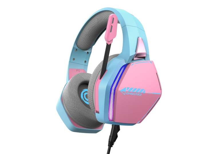 Oniverse Spillhodesett Nebula - Diva Pink i gruppen Datautstyr / GAMING / Headset hos TP E-commerce Nordic AB (D28401)