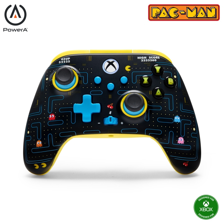 PowerA Trådløs kontroller for Xbox Series X - S - PAC-MAN SE i gruppen Elektronikk / TV-spill & tilbehør / Xbox Series X hos TP E-commerce Nordic AB (D28410)
