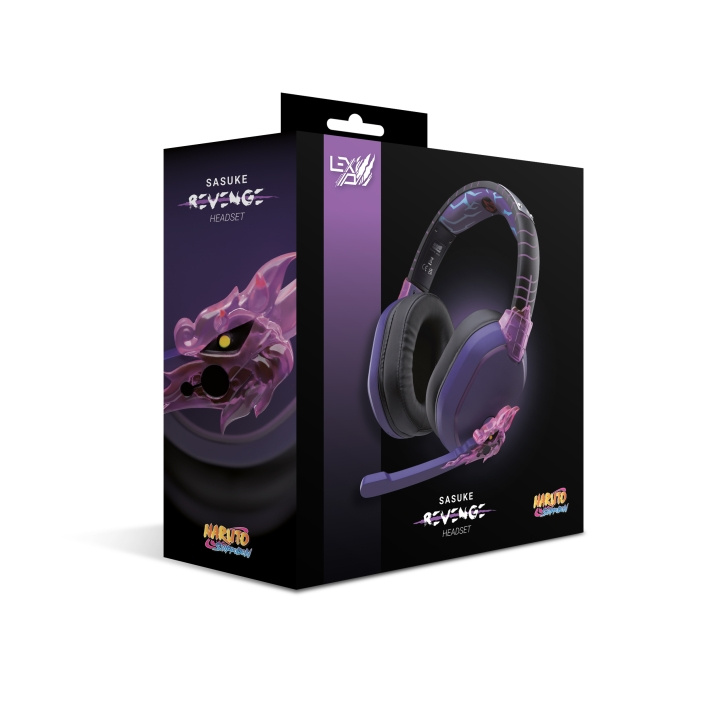 Lexip Sasuke-hodesett designet av Tsume - Naruto Shippuden i gruppen Datautstyr / GAMING / Headset hos TP E-commerce Nordic AB (D28411)