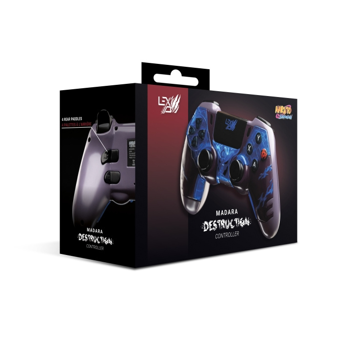 Lexip Madara Controller Design By Tsume - Naruto Shippuden i gruppen Elektronikk / TV-spill & tilbehør / Nintendo Switch hos TP E-commerce Nordic AB (D28416)