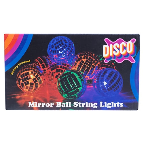 Fizz Creations Disco Ball String Lights - 2 meter i gruppen Elektronikk / Lys / LED sløyfer hos TP E-commerce Nordic AB (D28429)