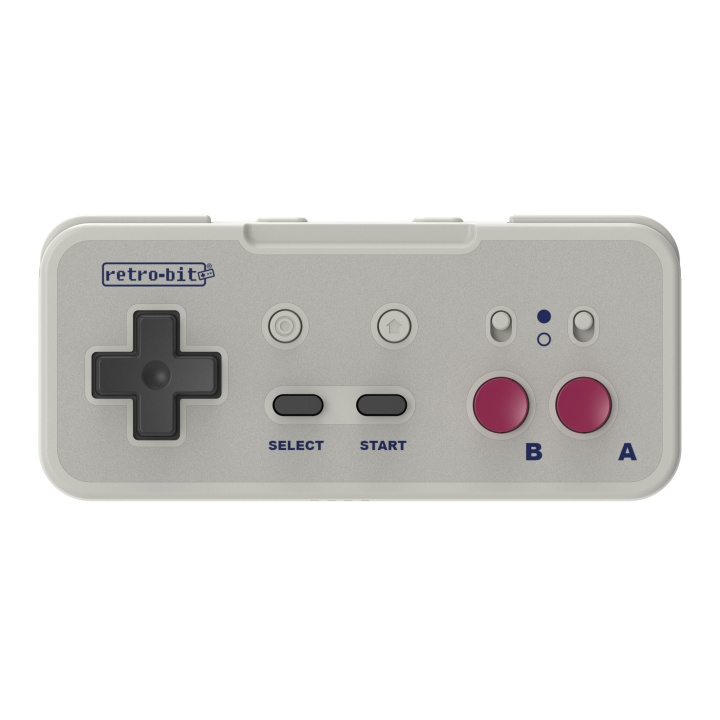 Retro-Bit Origin8 2.4G Pad NS, NES - Grå i gruppen Elektronikk / TV-spill & tilbehør / Nintendo Entertainment System (NES, 8-Bit) hos TP E-commerce Nordic AB (D28441)