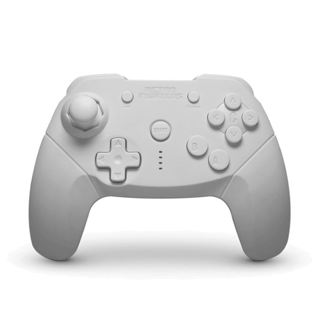 Retro-Fighters Brawler64 Bluetooth NSO - Hvit i gruppen Elektronikk / TV-spill & tilbehør / Nintendo Switch hos TP E-commerce Nordic AB (D28445)