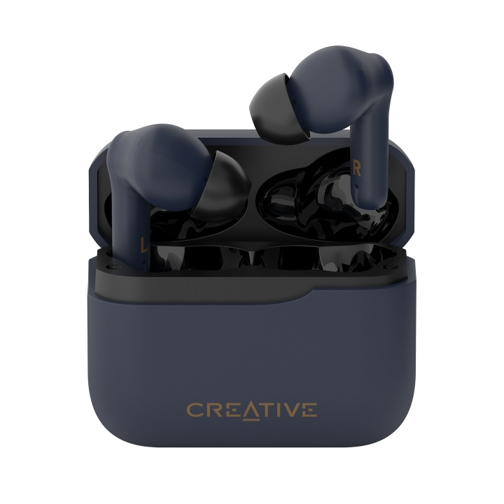Creative Zen Air Plus TWS In-Ear-ørepropper - mørkeblå i gruppen Elektronikk / Lyd & Bilde / Hodetelefoner & Tilbehør / Hodetelefoner hos TP E-commerce Nordic AB (D28458)