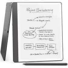 Amazon Kindle Scribe 2024 16 GB Premium Pen Grey i gruppen SMARTTELEFON & NETTBRETT / Lesebrett hos TP E-commerce Nordic AB (D28497)