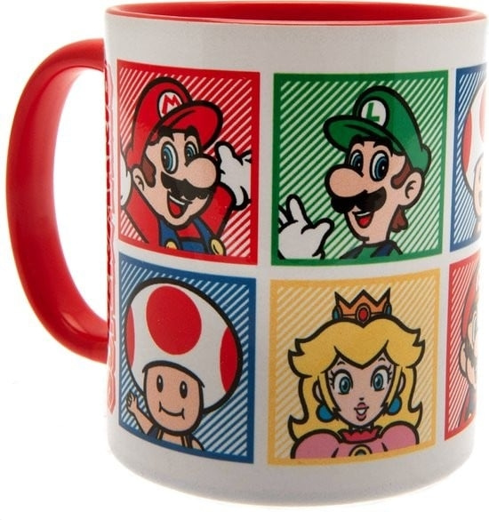 Pyramid International SUPER MARIO RØDFARGET INDRE KRUS i gruppen SPORT, FRITID & HOBBY / Morsomme produkter / Kopper hos TP E-commerce Nordic AB (D28595)