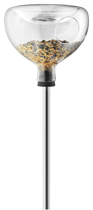 Eva Solo Fuglemater i glass med fuglebad i gruppen SPORT, FRITID & HOBBY / Morsomme produkter / Smarte produkter hos TP E-commerce Nordic AB (D28601)