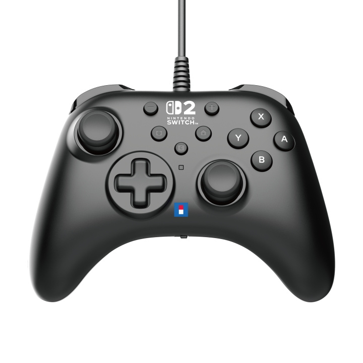 Hori HoriPAD Turbo - Svart - Mørk grå i gruppen Elektronikk / TV-spill & tilbehør / Nintendo Switch 2 hos TP E-commerce Nordic AB (D28609)