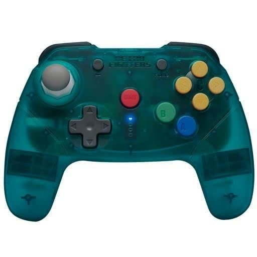 Retro-Fighters Brawler64 Bluetooth NSO - Blå i gruppen Elektronikk / TV-spill & tilbehør / Nintendo Switch hos TP E-commerce Nordic AB (D28656)