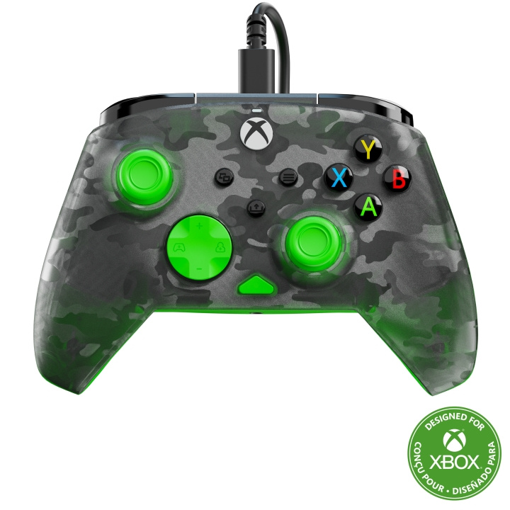 Turtle Beach ® Rematch™ Core - Ghost Black Camo/Grønn i gruppen Elektronikk / TV-spill & tilbehør / Xbox Series X hos TP E-commerce Nordic AB (D28659)