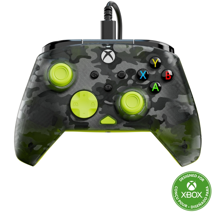 Turtle Beach ® Rematch™ Core - Ghost Black Camo/Yellow i gruppen Elektronikk / TV-spill & tilbehør / Xbox Series X hos TP E-commerce Nordic AB (D28660)