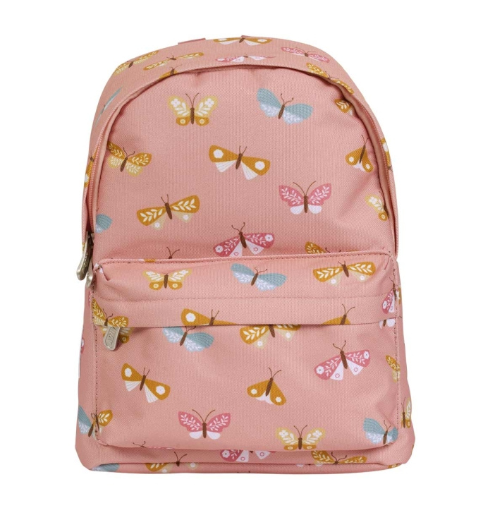 A little lovely company Liten ryggsekk - Butterﬂies - 22 x 30 x 10 cm i gruppen LEKER, BARN OG BABY / Reise / Barnevesker / Ryggsekker hos TP E-commerce Nordic AB (D28666)