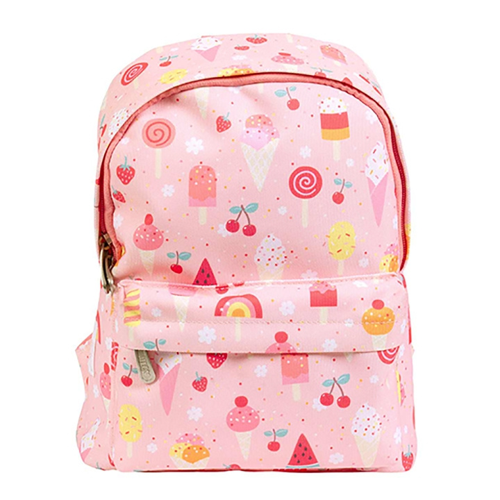 A little lovely company Liten ryggsekk - Icecream - 22 x 30 x 10 cm i gruppen LEKER, BARN OG BABY / Reise / Barnevesker / Ryggsekker hos TP E-commerce Nordic AB (D28667)