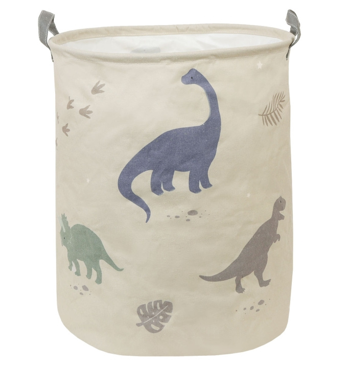 A little lovely company Oppbevaringspose - Dino - 40 x 50 x 40 cm i gruppen LEKER, BARN OG BABY / Barnerom / Lagring hos TP E-commerce Nordic AB (D28670)