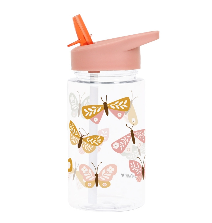 A little lovely company Drikkeflaske - Butterflies - 7,3 x 16,5 x 7,3 cm i gruppen LEKER, BARN OG BABY / Spise & drikke / Tåteflasker & tilbehør hos TP E-commerce Nordic AB (D28676)