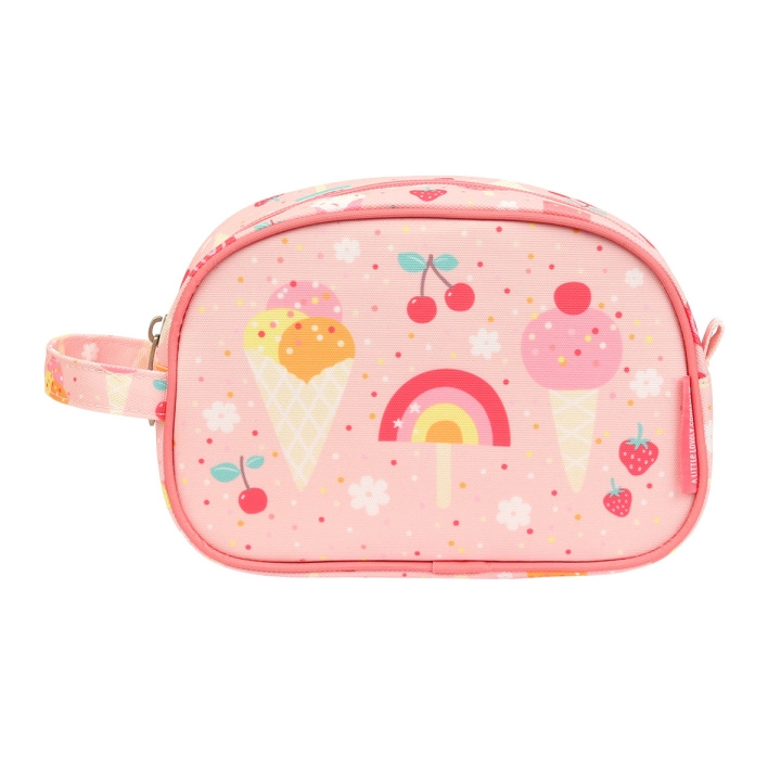 A little lovely company Toalettveske - Ice Cream - 20,5 x 14 x 9,5 cm i gruppen HJEM, HUS OG HAGE / Baderom / Toalettmapper hos TP E-commerce Nordic AB (D28682)