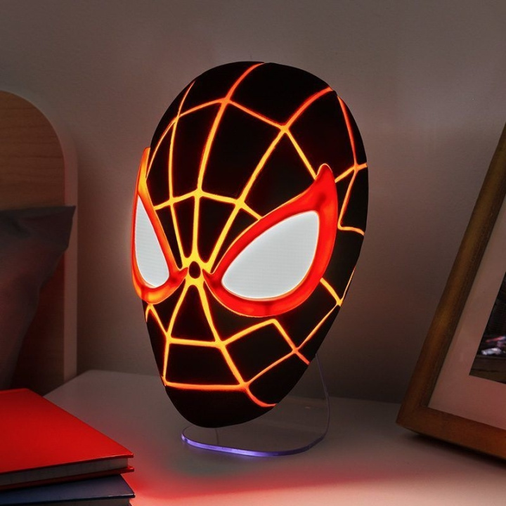 Paladone Miles Morales Mask Light i gruppen LEKER, BARN OG BABY / Barnerom / Belysning / Bordlamper hos TP E-commerce Nordic AB (D28701)