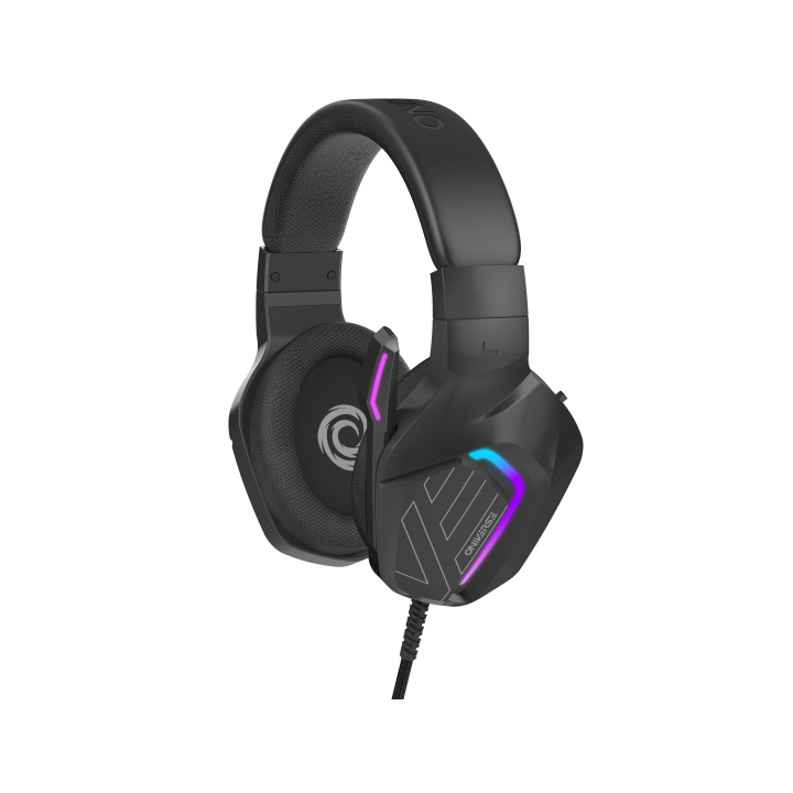 Oniverse Gaming-hodesett Meteor - Carbon Black i gruppen Datautstyr / GAMING / Headset hos TP E-commerce Nordic AB (D28703)