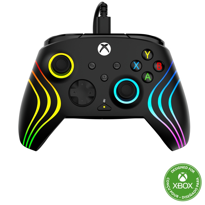 Turtle Beach Afterglow Wave kablet kontroller - svart i gruppen Elektronikk / TV-spill & tilbehør / Xbox Series X hos TP E-commerce Nordic AB (D28704)