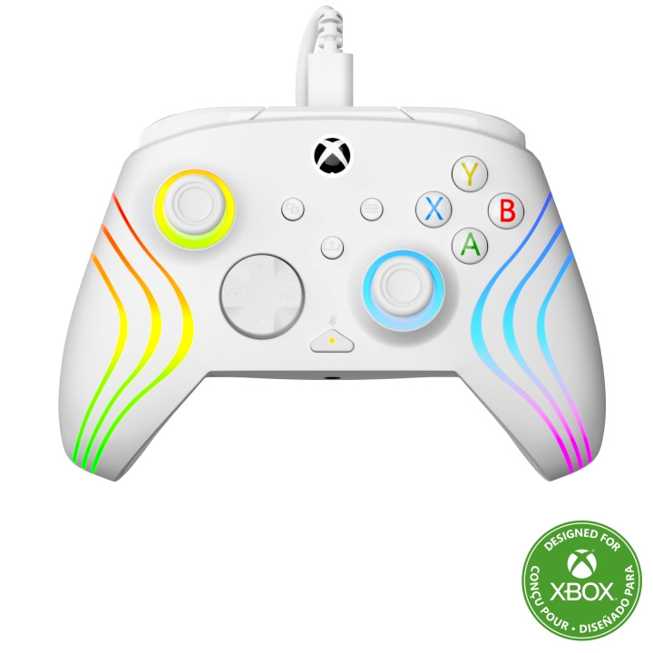 Turtle Beach Afterglow Wave kablet kontroller - hvit i gruppen Elektronikk / TV-spill & tilbehør / Xbox Series X hos TP E-commerce Nordic AB (D28705)