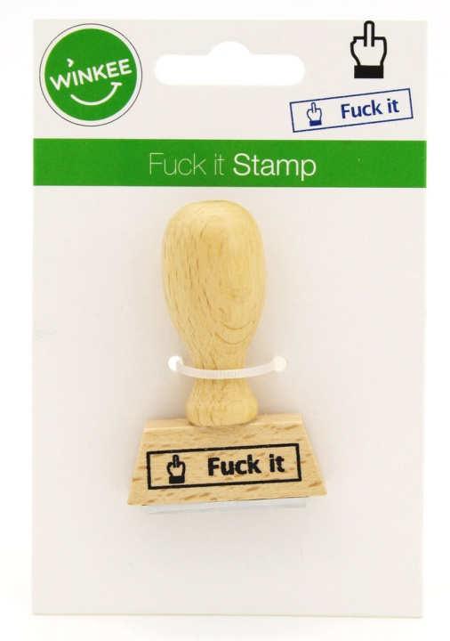Winkee Fuck It-stempel i gruppen SPORT, FRITID & HOBBY / Morsomme produkter / Morsomme produkter hos TP E-commerce Nordic AB (D28708)