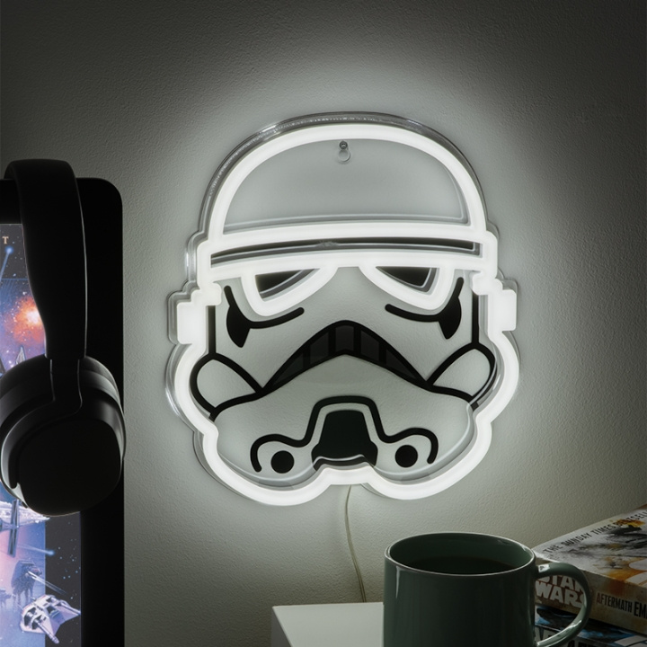 Paladone Stormtrooper veggmontert LED-lys i neon i gruppen HJEM, HUS OG HAGE / Smarthus / Smart belysning hos TP E-commerce Nordic AB (D28758)