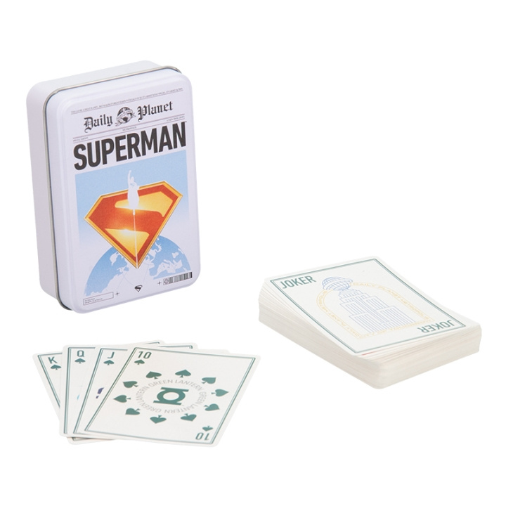 Paladone Supermann-spillkort i en boks i gruppen LEKER, BARN OG BABY / Spill / Brettspill hos TP E-commerce Nordic AB (D28762)