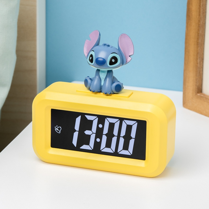 Paladone Stitch Mini Character vekkerklokke i gruppen HJEM, HUS OG HAGE / Klokker & Teller / Vekkerklokker hos TP E-commerce Nordic AB (D28768)