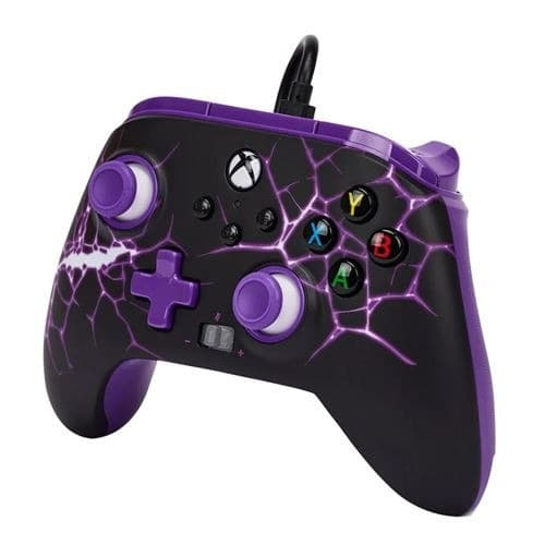 PowerA Enhanced Wired Controller - Purple Magma/ Xbox Series X i gruppen Elektronikk / TV-spill & tilbehør / Xbox Series X hos TP E-commerce Nordic AB (D28775)
