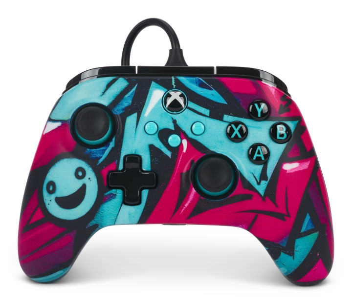 PowerA Advantage kablet kontroller - Wild Style / Xbox Series X i gruppen Elektronikk / TV-spill & tilbehør / Xbox Series X hos TP E-commerce Nordic AB (D28801)
