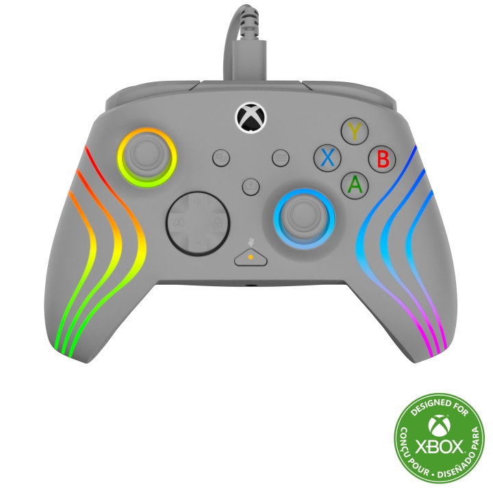 Turtle Beach Afterglow Wave kablet kontroller - grå i gruppen Elektronikk / TV-spill & tilbehør / Xbox Series X hos TP E-commerce Nordic AB (D28808)