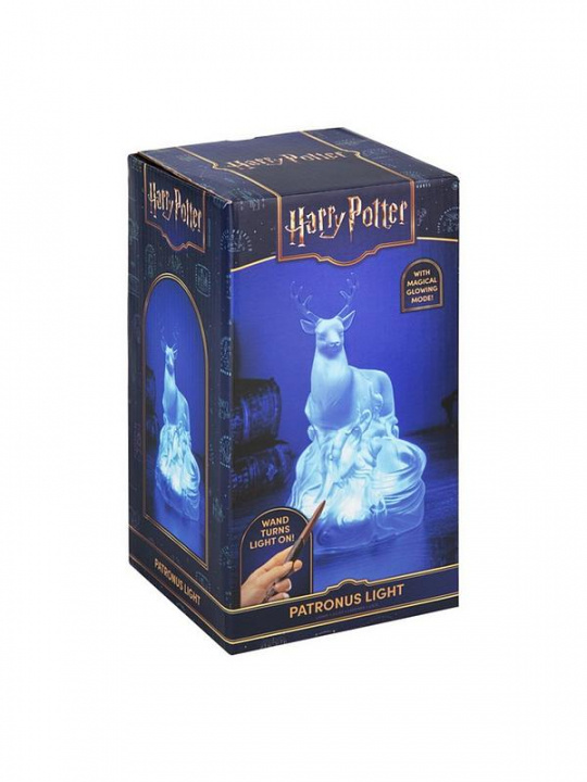 Paladone Patronus-lys med fjernkontroll for tryllestaven i gruppen LEKER, BARN OG BABY / Barnerom / Belysning / Bordlamper hos TP E-commerce Nordic AB (D28817)