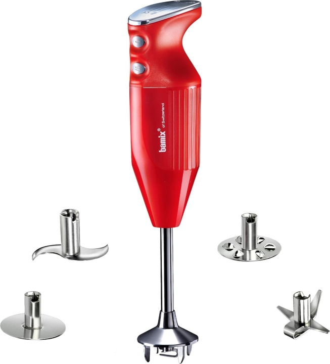 Bamix M300 Maxx stavmikser - rød i gruppen HJEM, HUS OG HAGE / Husholdningsapparater / Matprosessorer og kjøkkenassistenter / Stavmiksere hos TP E-commerce Nordic AB (D28865)