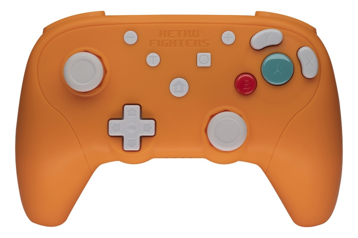 Retro-Fighters BattlerGC 2.4G-kontroller - oransje i gruppen Elektronikk / TV-spill & tilbehør / Nintendo Wii hos TP E-commerce Nordic AB (D28878)