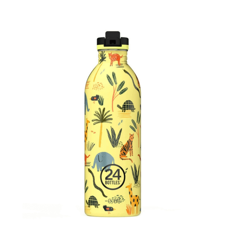 24Bottles Urban Bottle - Jungle Friends - 500 ml i gruppen LEKER, BARN OG BABY / Spise & drikke / Tåteflasker & tilbehør hos TP E-commerce Nordic AB (D28906)