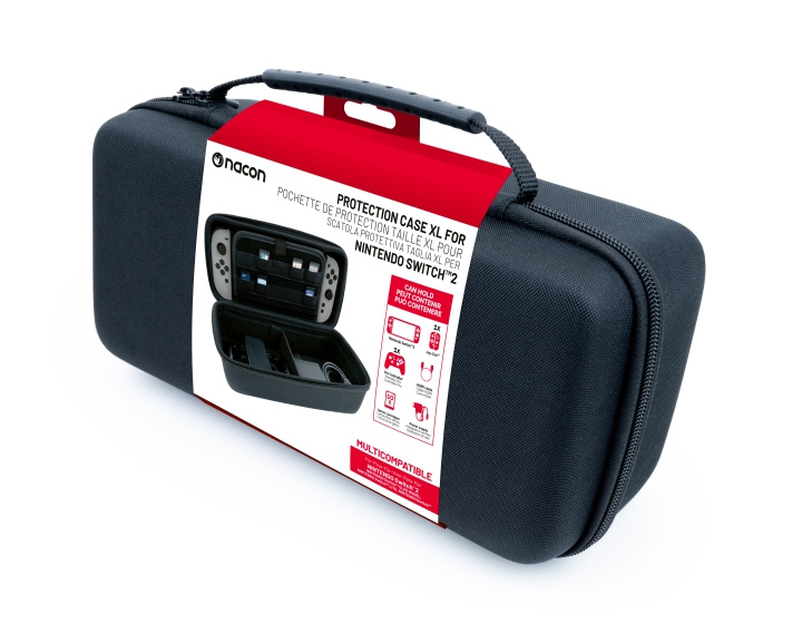 NACON Klassisk etui XL for Nintendo Switch II (svart) i gruppen Elektronikk / TV-spill & tilbehør / Nintendo Switch 2 hos TP E-commerce Nordic AB (D28953)
