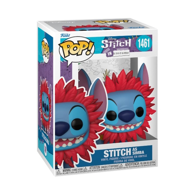 Funko Pop! Vinyl Stitch-kostyme Simba (75164) i gruppen SPORT, FRITID & HOBBY / Morsomme produkter / Samlerobjekter hos TP E-commerce Nordic AB (D28978)