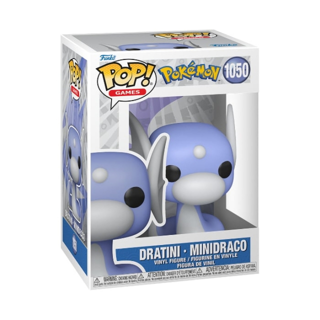 Funko Pop! Vinyl Pokémon Dratini (83854) i gruppen SPORT, FRITID & HOBBY / Morsomme produkter / Samlerobjekter hos TP E-commerce Nordic AB (D28979)