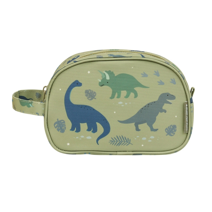 A little lovely company Toalettveske - Dinosaurer - 20,5 x 14 x 9,5 cm i gruppen LEKER, BARN OG BABY / Barnerom / Lagring hos TP E-commerce Nordic AB (D28981)