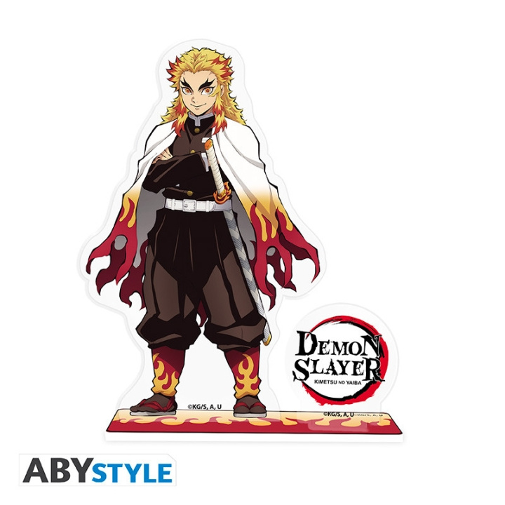 Abysse DEMON SLAYER - Acryl - Rengoku Kyojuro i gruppen SPORT, FRITID & HOBBY / Morsomme produkter / Samlerobjekter hos TP E-commerce Nordic AB (D28997)