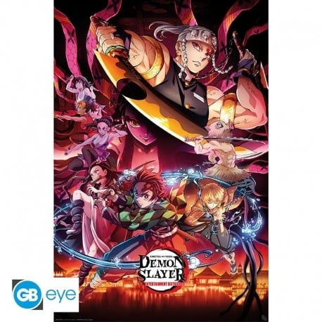 Abysse DEMON SLAYER - Plakat Maxi 91,5x61 - Entertainment District i gruppen SPORT, FRITID & HOBBY / Morsomme produkter / Samlerobjekter hos TP E-commerce Nordic AB (D29000)