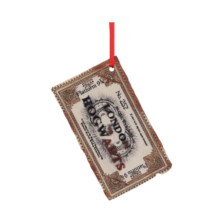 Nemesis Now Harry Potter Galtvort-billett hengende ornament i gruppen SPORT, FRITID & HOBBY / Morsomme produkter / Samlerobjekter hos TP E-commerce Nordic AB (D29003)