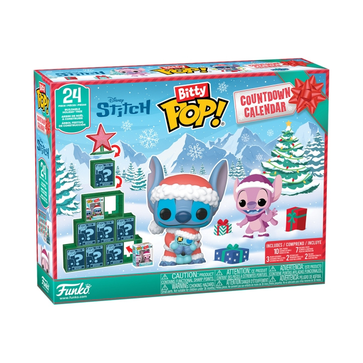 Funko Pop! Bitty Countdown Kalender Stitch Holiday (87002) i gruppen LEKER, BARN OG BABY / Leker / Adventskalendere hos TP E-commerce Nordic AB (D29004)
