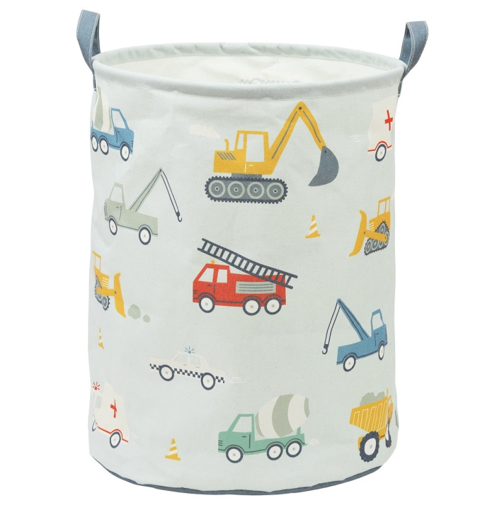 A little lovely company Oppbevaringspose - Kjøretøy - 40 x 50 x 40 cm i gruppen LEKER, BARN OG BABY / Barnerom / Lagring hos TP E-commerce Nordic AB (D29010)
