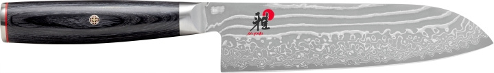 Miyabi 5000 FC-D, Santoku, fin egg - Sort - 18 cm i gruppen HJEM, HUS OG HAGE / Kjøkkenutstyr / Kjøkkenkniver og knivslipere hos TP E-commerce Nordic AB (D29018)