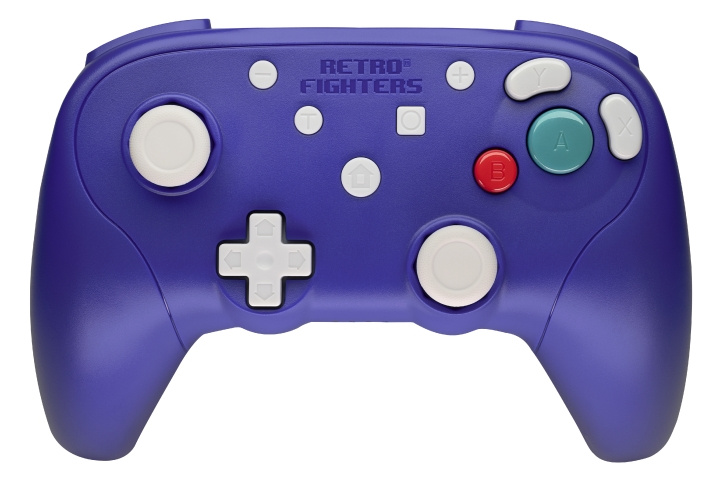 Retro-Fighters BattlerGC 2.4G-kontroller - Lilla i gruppen Elektronikk / TV-spill & tilbehør / Nintendo Wii hos TP E-commerce Nordic AB (D29019)